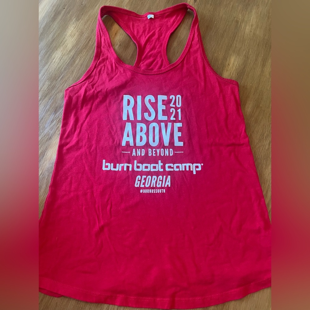 Burn Boot Camp tank // size Med // used // sold as-is